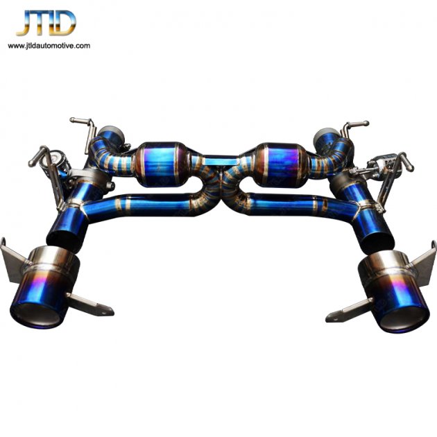 JTS-FE-035 Exhaust System For Titanium Ferrari 488