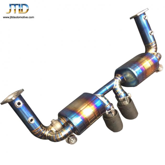 JTS-PO-064 Exhaust system for Porsche 991.2 Carrera modified to GT3