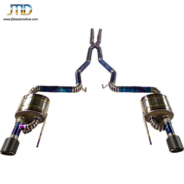 JTS-FO-024 Exhaust System For 2018+ FORD Mustang 5.0 V8 GT valved catback