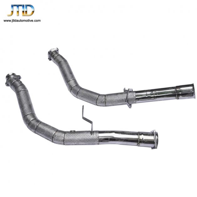 JTDBE-073 Exhaust Downpipe For BENZ G63 W463 with heat shield