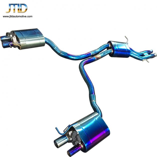 JTAU-051 Exhaust System For Titanium AUDI S5 V8 4.2