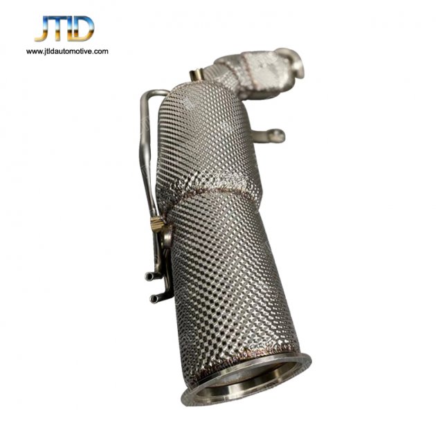 JTDAU-014 Exhaust downpipe For AUDI A4 China VI with heat shield