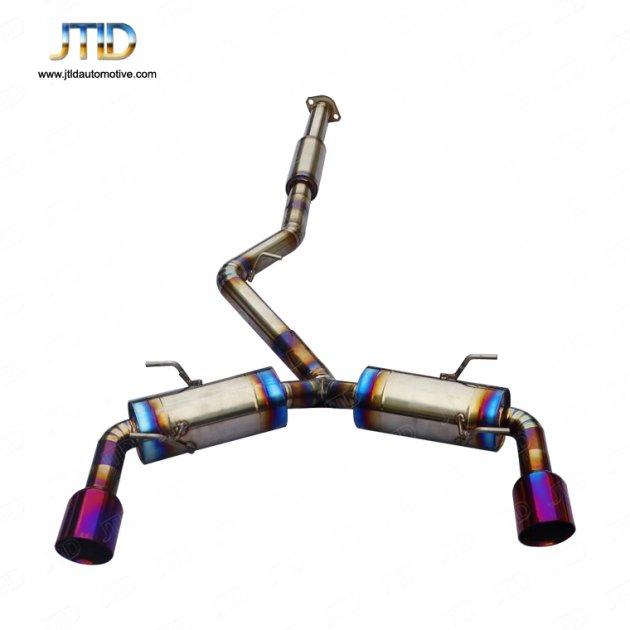 JTS-TO-040 ABG exhaust 22 brz Toyota 86 2.4 middle tail titanium alloy product  GPF particle collector front section