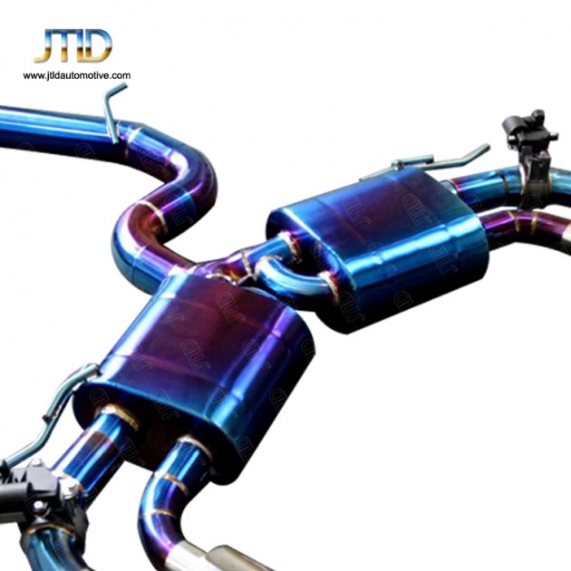 JTS-VW-062 Exhaust system for VW GOLF R MK7 AWD 2018