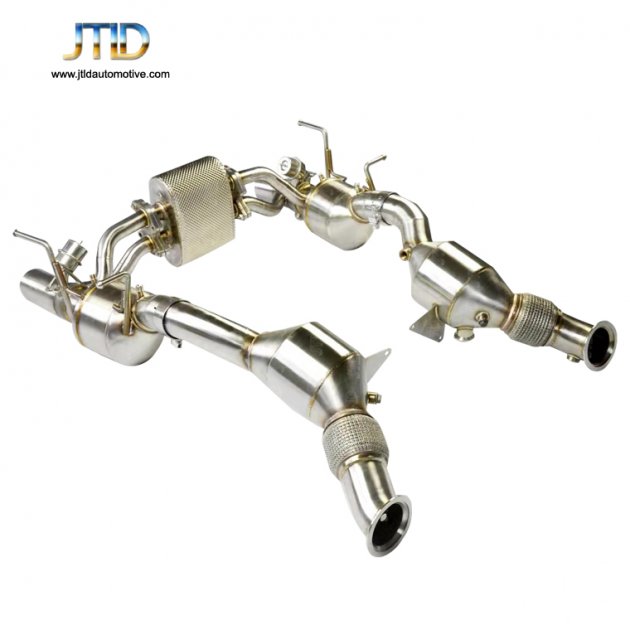 JTFE-016 Exhaust downpipe for Ferrari f8 3.0T