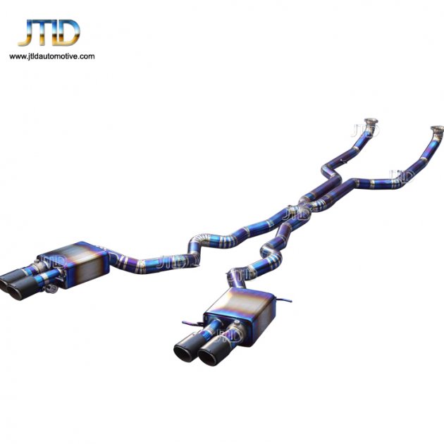 JTS-BE-040 Exhaust system For Benz C250 downpipe and catback