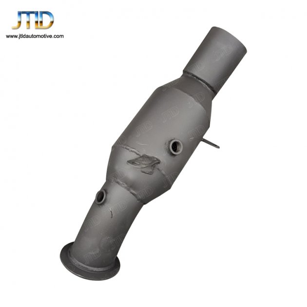 JTDBM-160 Exhaust downpipe for BMW with fake ternary package ceramic insulation