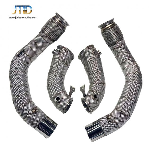 JTDBM-174 downpipe for BMW F95 X5M & F96 X6M  (S63R, 2020+)