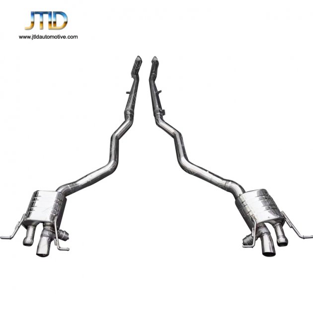 JTS-BY-002 Exhaust system For 2013 bentley continental GT V8     T