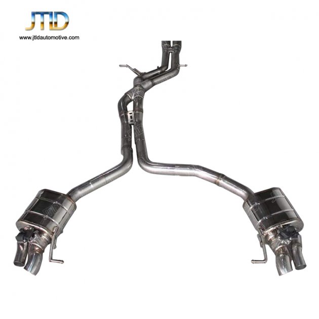 JTS-AU-062 Exhaust System For 2022 audi rs7 c8 4.0L  