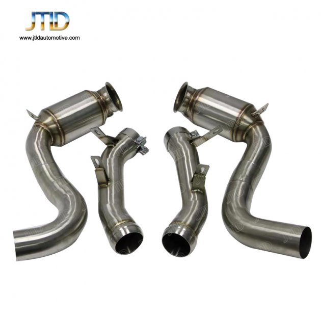 JTDBE-107 Exhaust downpipe for mercedes benz s63 amg 4matic 4.0t