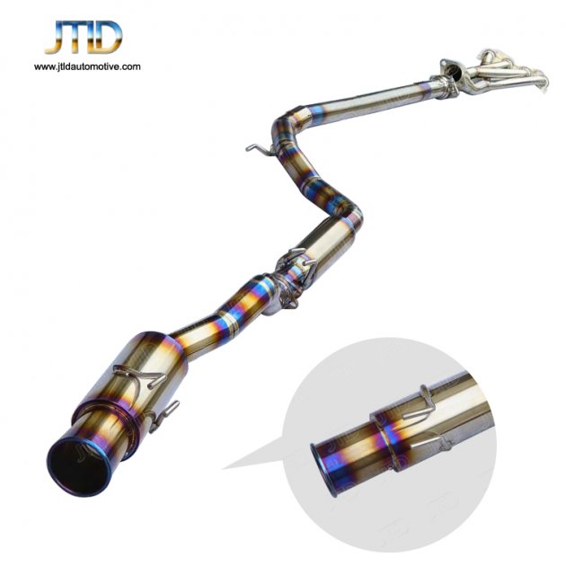 JTHO-016 Exhaust downpipe for Honda Civic 8 generations