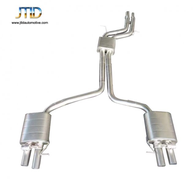 JTS-AU-063 Exhaust System For Audi s4 b8.5 titanium alloy stainless steel