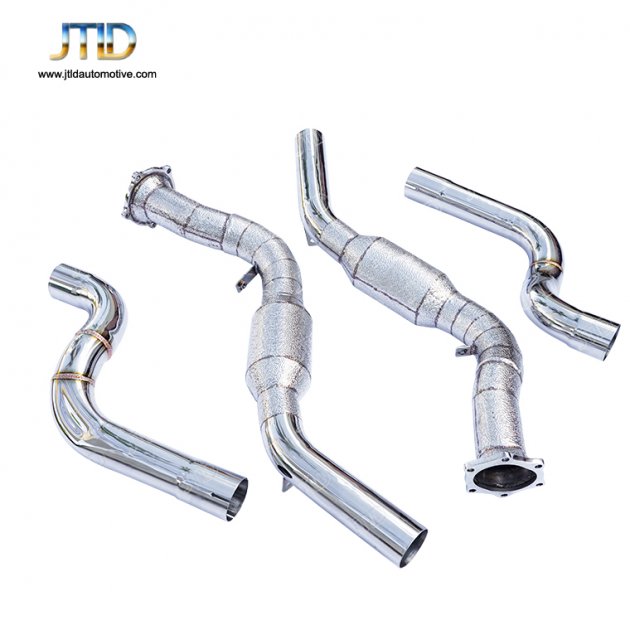 JTPO-039 Exhaust Downpipe For 2013 PORSCHE CAYENNE GTS 4.8L naturally aspirated V8. no turbo