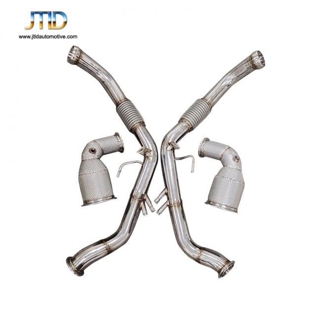 JTDPO-042  Exhaust Downpipe For Porsche Panamera 971 Turbo  GTS DOWNPIPE