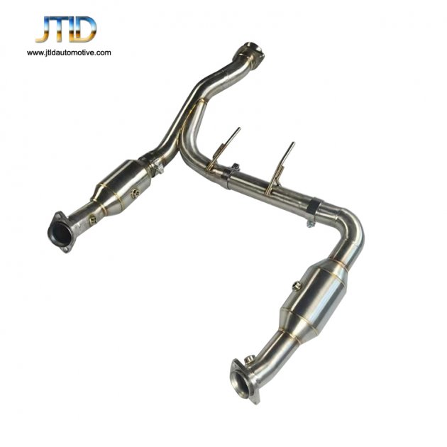 JTDFO-014 Exhaust Downpipe For Ford Raptor 3.5T F150