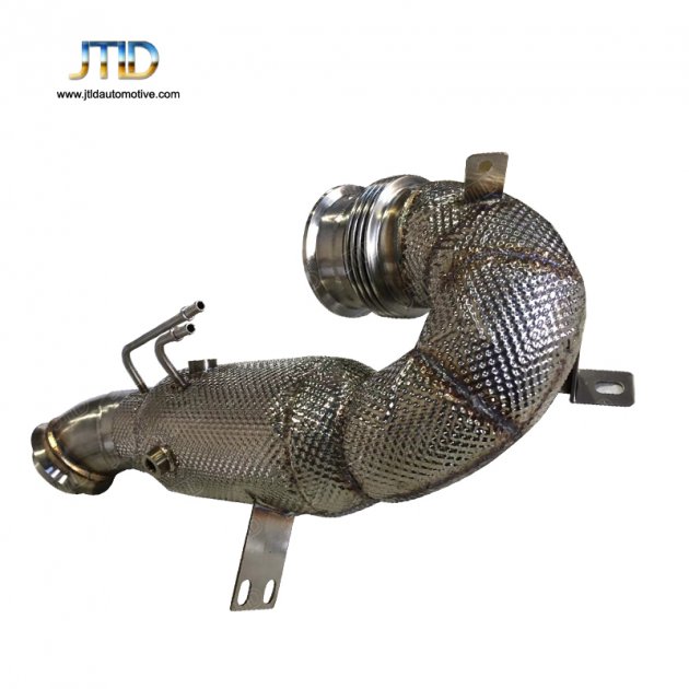 JTDBE-121 Exhaust downpipe for BENZ GLE350 3.0 with opf 2022