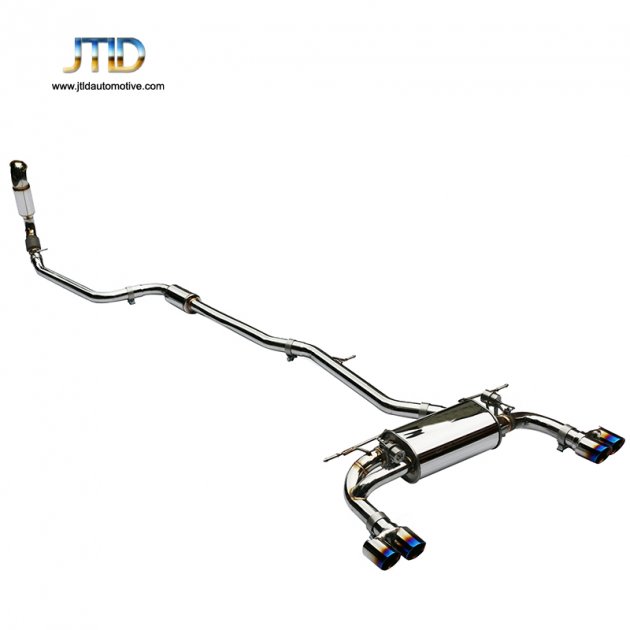 JTS-BMW-117 full set exhaust system for BMW f30 316i n13 