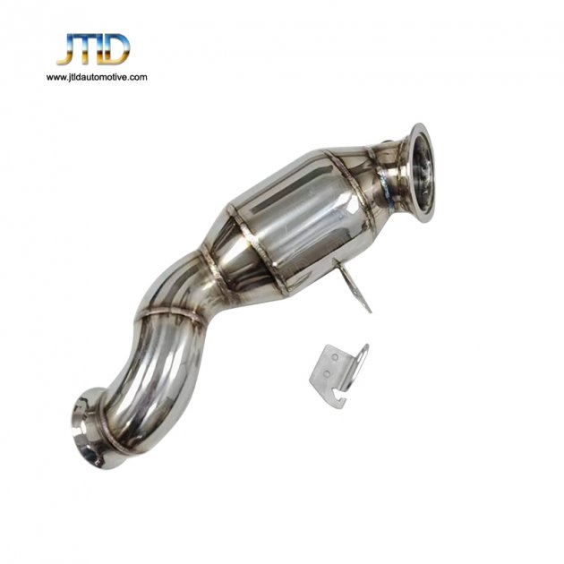 JTDBE-122 Downpipe for Benz W205 C300  with catalytic converter
