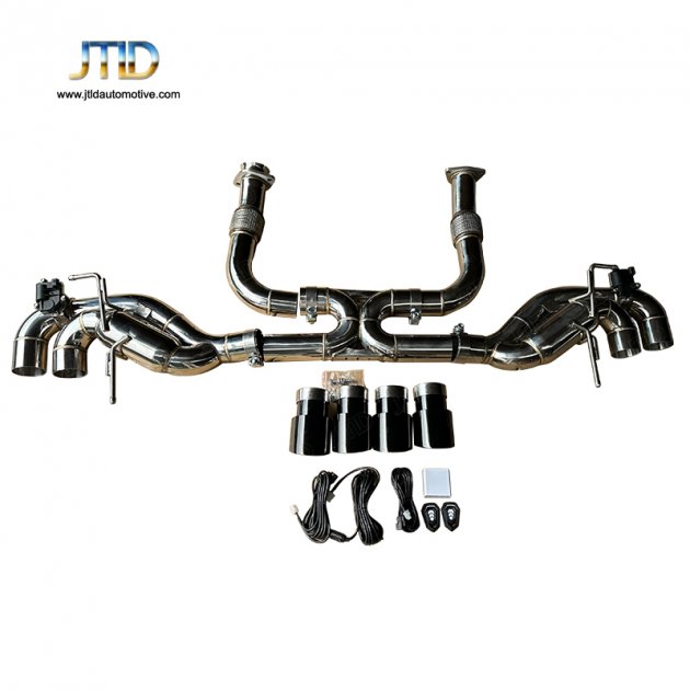 JTC8-016  Exhaust system for Chevrolet CORVETTE C8