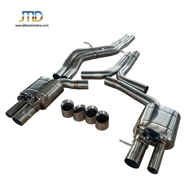 JTS-AU-069 Exhaust System For  Audi 2013-2018 S6 Cat-Back Exhaust System 