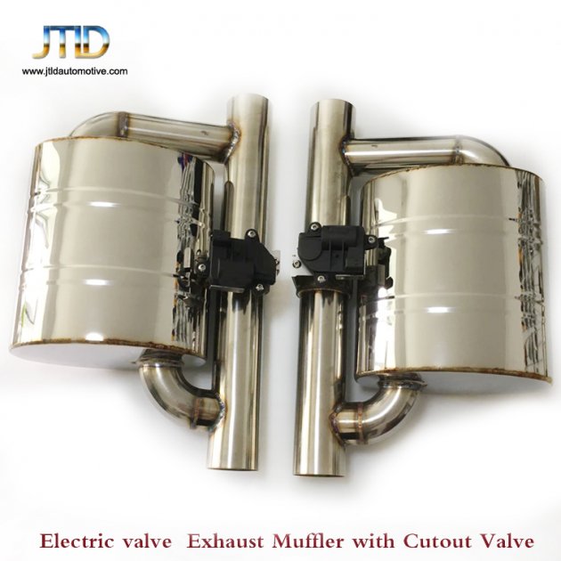 JTEVM002 Electric valve Exhaust Muffler with Cutout Valve