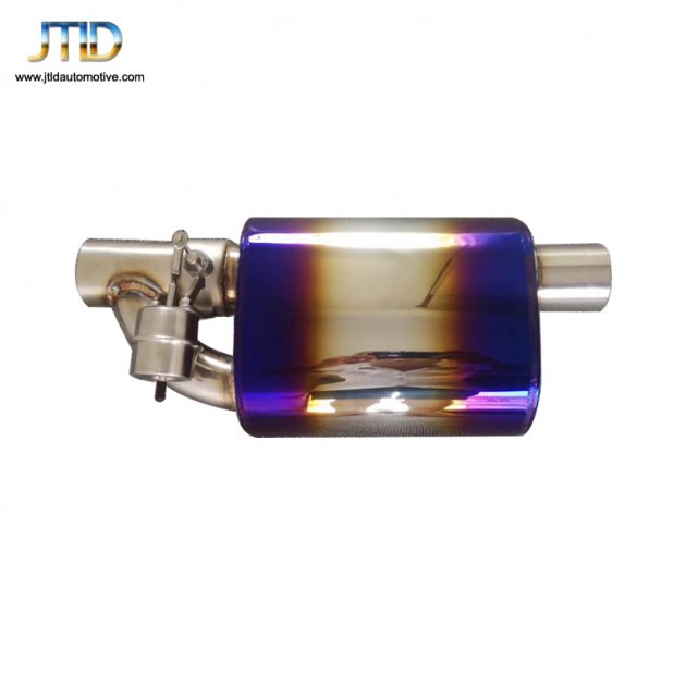 JTVVM039 Blue coating SS single vacuum valve muffler