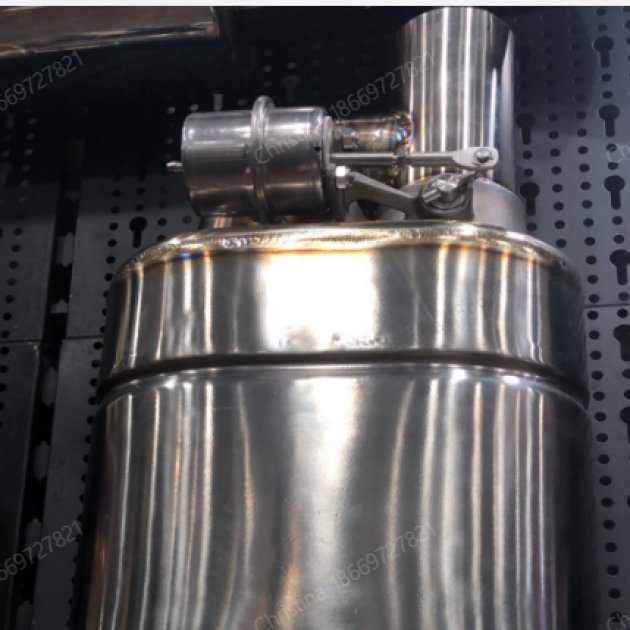 JTVVM015 Single titanium valve muffler