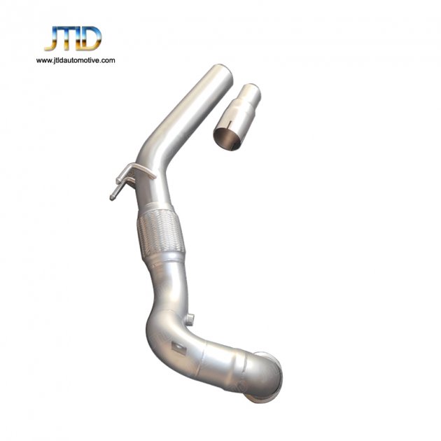 JTDAU-072  Decat Exhaust DownPipe FOR AUDI A3 2016 1.8T 5.5L