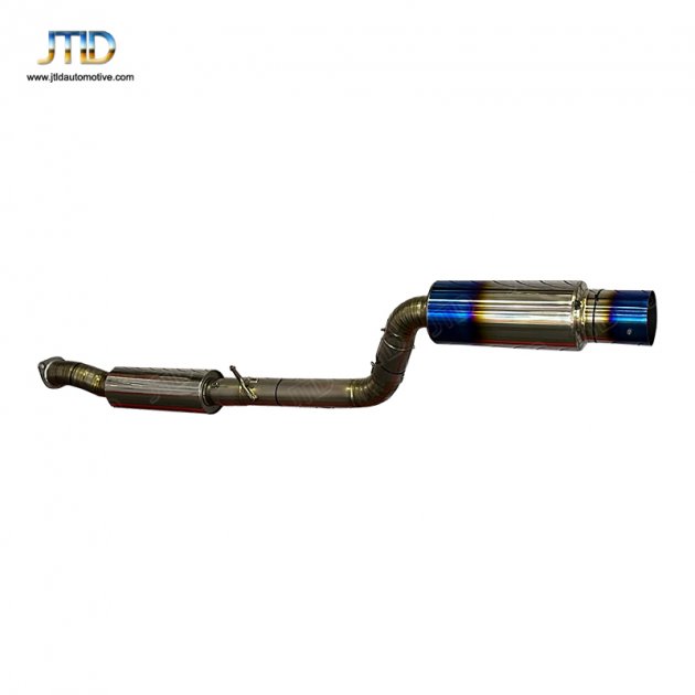 JTDNI-010 4.5 Stainless Single Tip Catback Exhaust for Nissan 370z Z34 09-17  