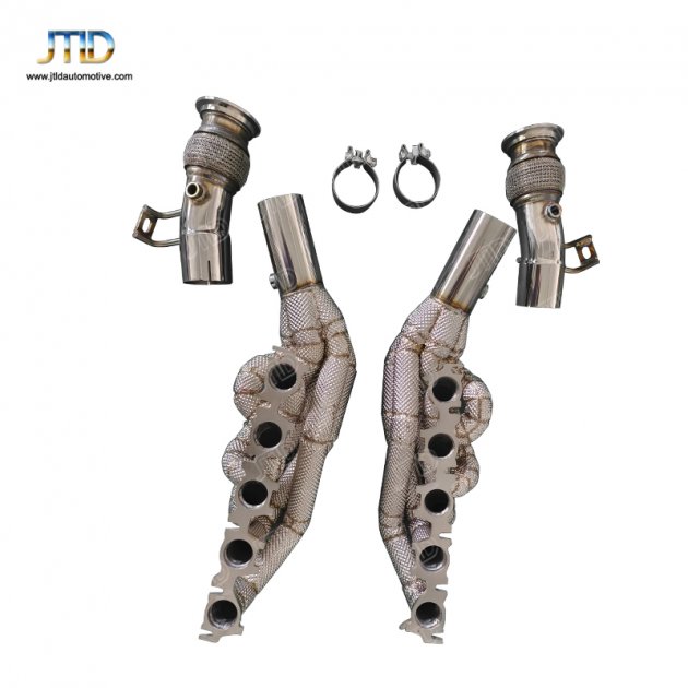 JTAD-064 Exhaust Header for Audi R8 V10 5.2L 2010-2020  Lamborghini Gallardo LP Lamborghini Huracan LP580 LP610 