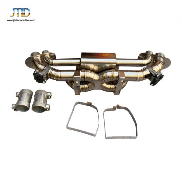 JTS-PO-134 FOR Porsche 992 Turbo S sport exhaust