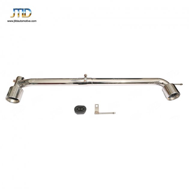 JTLD-BMW-125 17+F52-single interface upgrade MT carbon fibre AK type split round simple exhaust(General with MT- Original car installation-Available to 118 Port:54)