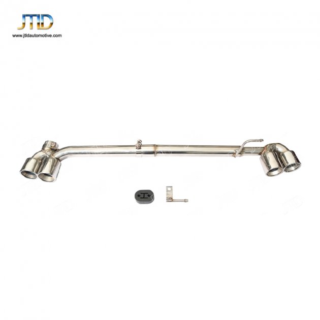 JTLD-BMW-148 E90-single interface uparade split round simple exhaust (original car installation)