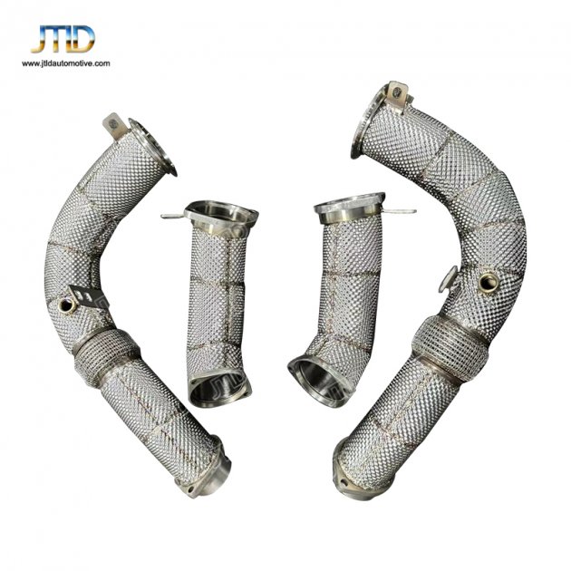 JTDBM-280 Front racing pipes for  BMW X5 X6 X7 M60i G05 G06 G07 M60i
