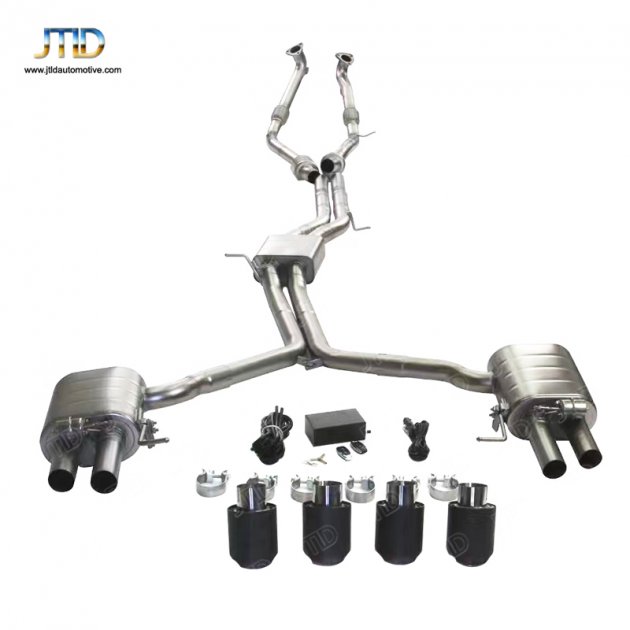 JTS-AU-211 Exhaust System For AUDI S5 B8 3.0 front pipe with catback