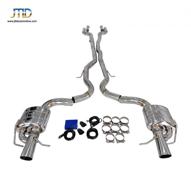 JTS-BE-257 2015-2023 Mercedes AMG GT 63 Valved Sport Exhaust System C190 Sedan