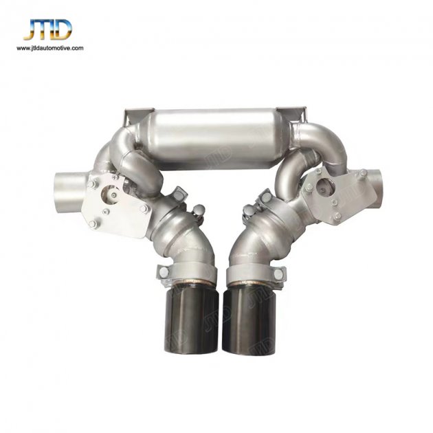 JTS-PO-151 Upgrade Axleback Valved Muffler for Porsche GT3 Body Kit 911 992 3.0T Performance exhaust