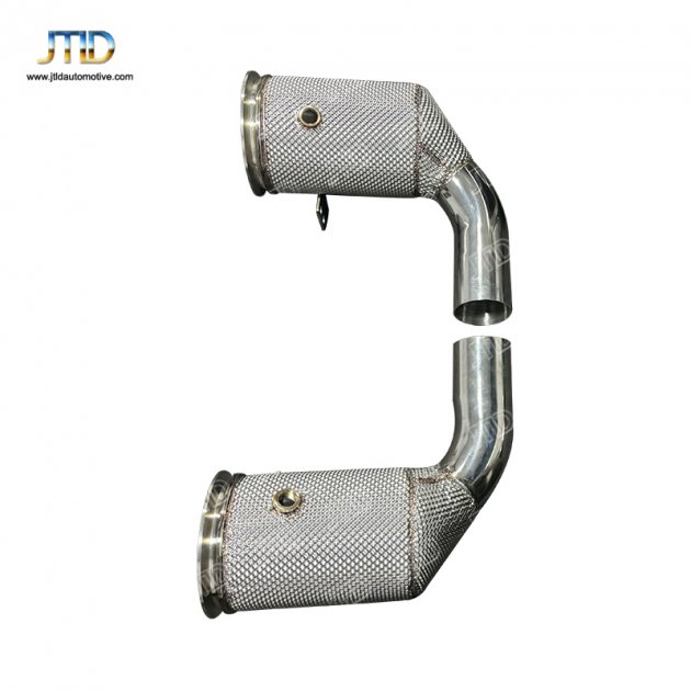 JTDPO-063 Exhaust DownPipe for Porsche 992 (2024) Turbo S 3.8L H6