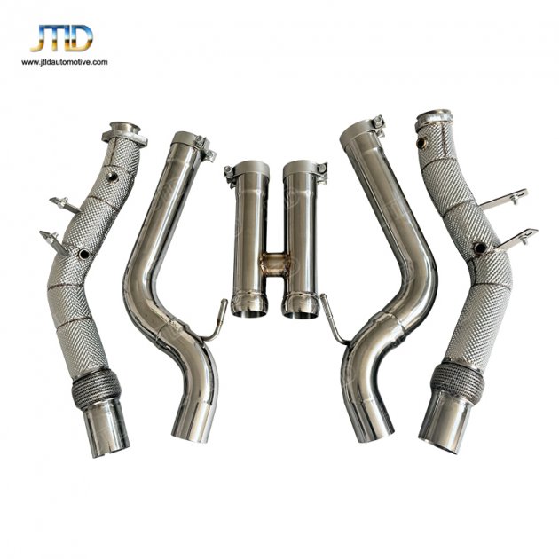 JTDBE-227 For Mercedes Benz S63 5.5 v8 biturbo downpipe