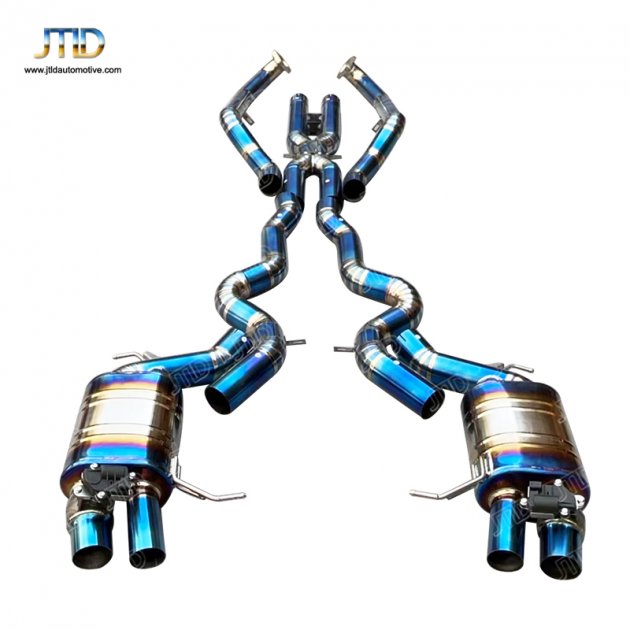 JTS-BM-405 FOR 2012-2018 BMW M6 Valved Sport Exhaust System  F06 F12 F13
