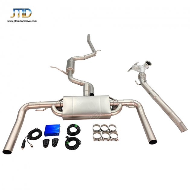 JTS-AU-225 Exhaust system catback for Audi a3 1.4tsi 2017