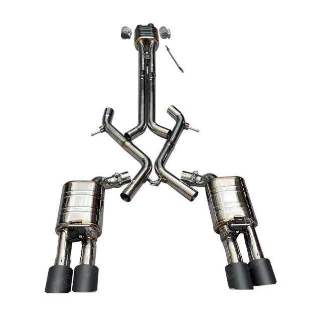 JTS-PO-174 Exhaust System for 2011 Panamera 970.1 4.8L Turbo 500PS