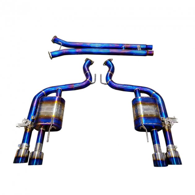 JTS-FO-053 Exhaust System for ford mustang 3.7L -5.0 V6 2017