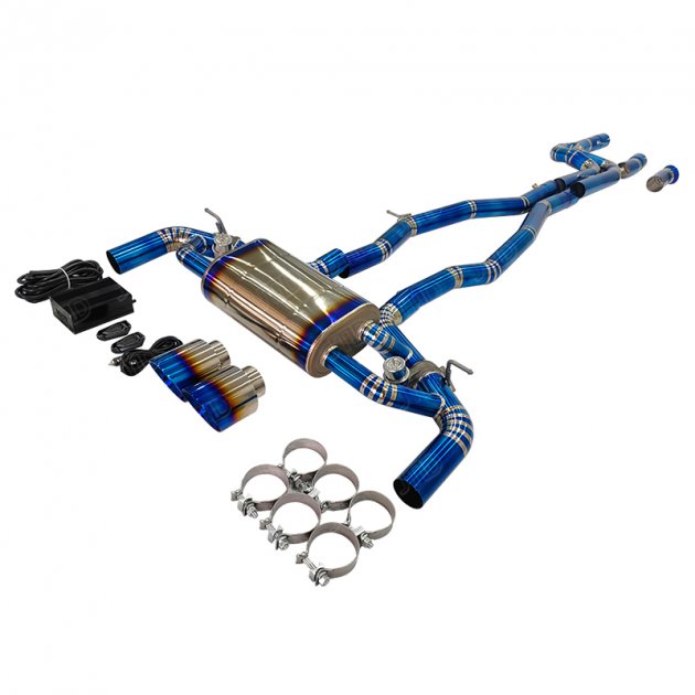 JTS-TO-055 Exhaust System for Toyota Supra A90 B58 3.0T