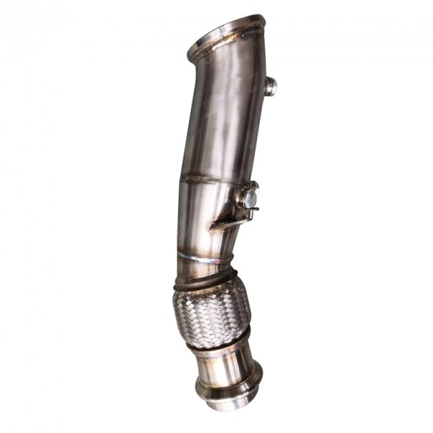 JTDBM-322 Exhaust DownPipe for BMW 120i 220i 230i 320i 330e 330i 420i 430i 630i 730i, B46 2016-2021