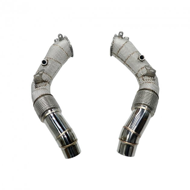 JTDBM-327 Exhaust DownPipe for BMW F10 M5 F06 M6