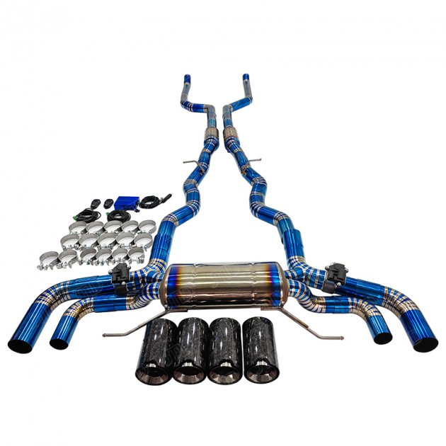 JTS-BM-532 Exhaust System for 2019+ BMW M8 F91 F92 F93 without opf