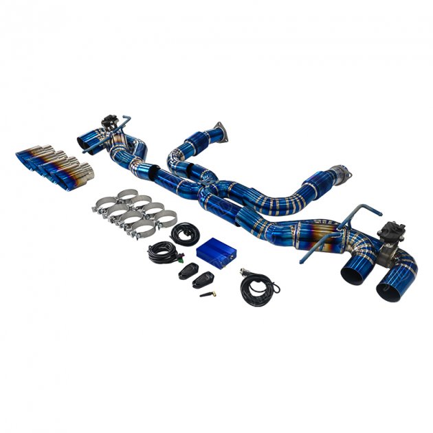 JTS-C8-041 Exhaust System for Chevrolet Corvette C8