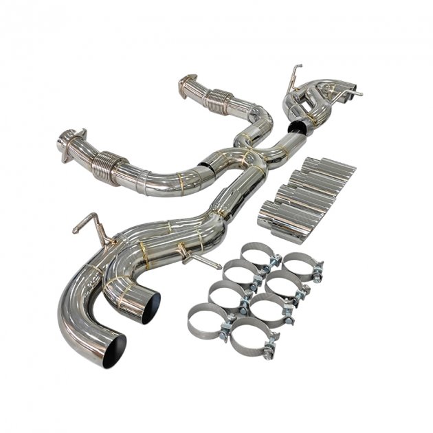 JTS-C8-042 Exhaust System for Chevrolet Corvette C8 from 2021